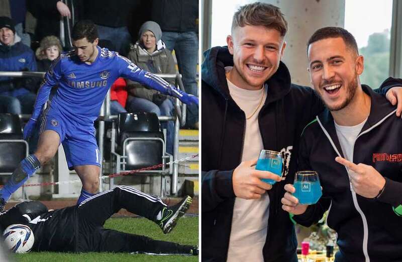 The ball boy Hazard kicked now has a multi-million pound company