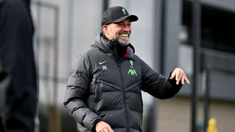 Jurgen Klopp in training with Liverpool (Image: Getty Images)