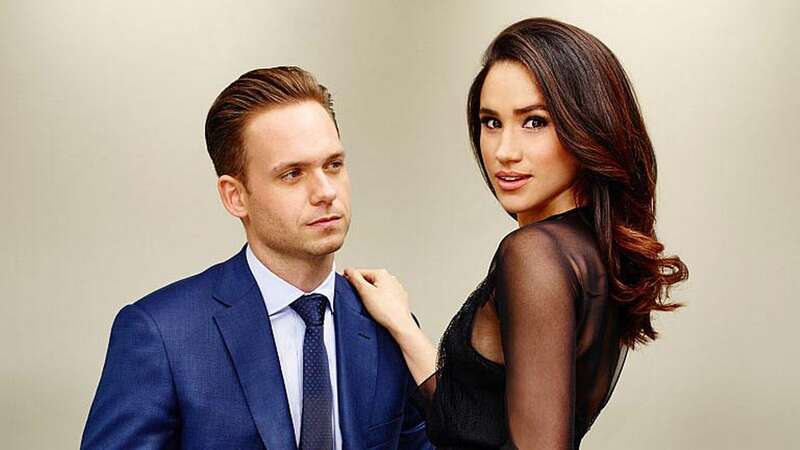 Patrick and Meghan starred on Suits together (Image: NBCU Photo Bank/NBCUniversal via Getty Images)