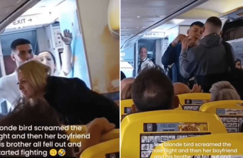 One horrified passenger reveals what sparked the chaotic scenes