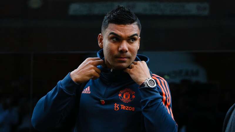 Casemiro has talked up Man United teenager Kobbie Mainoo (Image: Craig Mercer/MB Media)