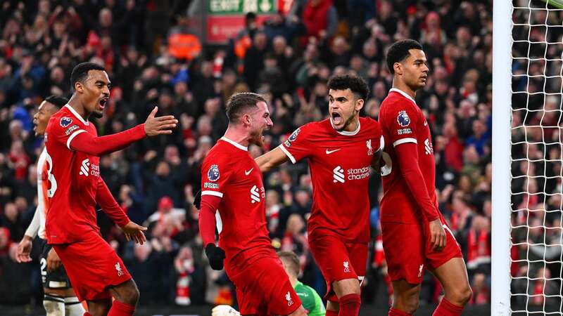 Liverpool roared back in the second half to win it (Image: John Powell/Liverpool FC via Getty Images)