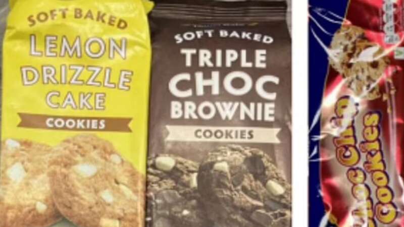 A range of cookies have been recalled (Image: Lidl)