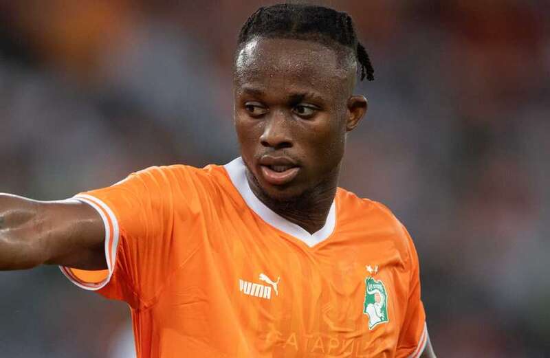 Kouame is the third Afcon player to test positive for malaria