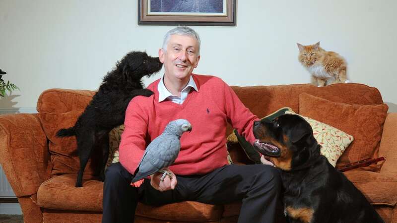 Sir Lindsay Hoyle inside his Speaker