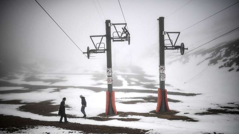 The blunder happened on the Aprica ski resort in Sondrio, northern Italy (Image: AFP via Getty Images)