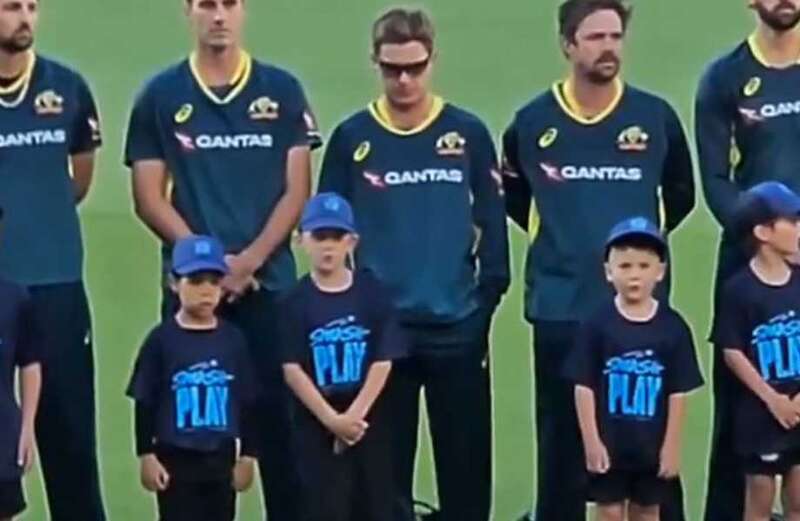 Zampa went on to excel for Australia after an awkward moment before the match