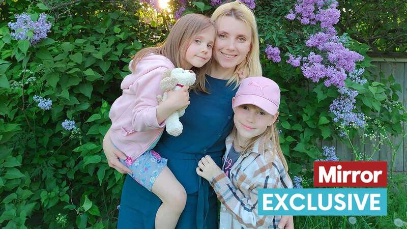 Svitlana and her two young daughters lived in Kharkiv before Russia invaded Ukraine two years ago (Image: Supplied)