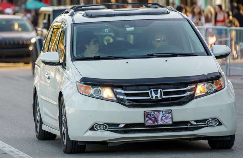 The Honda Odyssey minivan