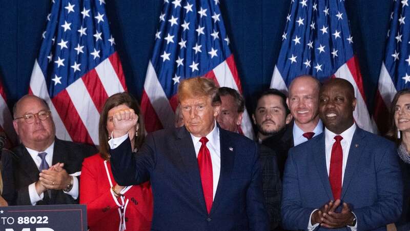 Donald Trump in South Carolina at the weekend (Image: Bloomberg via Getty Images)