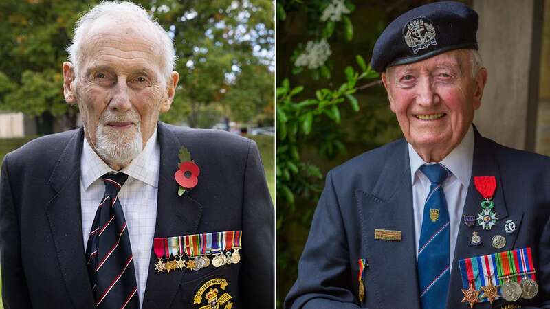 Royal Navy D-Day veteran John Roberts (Image: Tim Merry/Express)