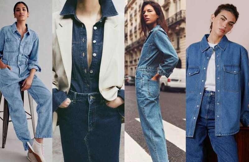 Hop on the western trend and add a denim shirt to your wardrobe.