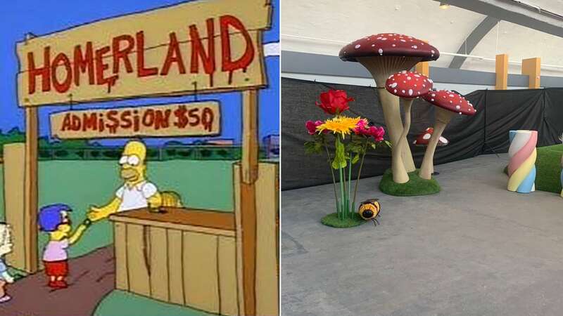 Did Homerland inspire the creators of the shambolic Willy Wonka experience?