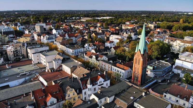 Police arrived at the single-family home in Herne, north-west Germany