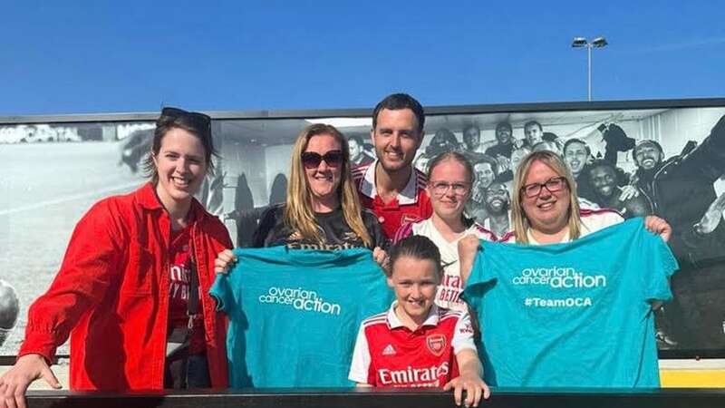 Some of the members of the Arsenal Women