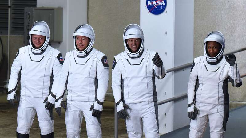 Four astronauts blast off on their mission to the International Space Station (Image: Anadolu via Getty Images)