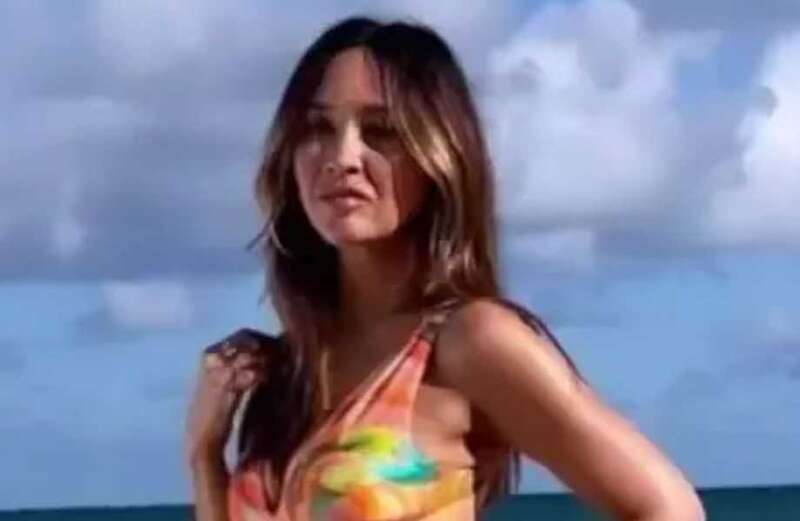 Myleene explained why she was showing off her gorgeous new swimwear in the sizzling post