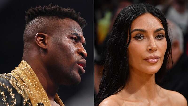 Francis Ngannou shoots his shot with Kim Kardashian after fake dating rumour