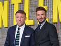 David Beckham cuts dapper figure as he supports Guy Ritchie's new Netflix series