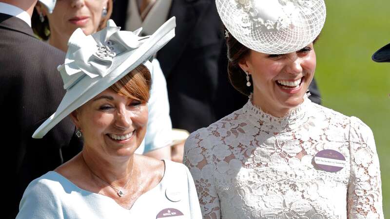 Kate has an especially close relationship with her mum, Carole (Image: Getty Images)