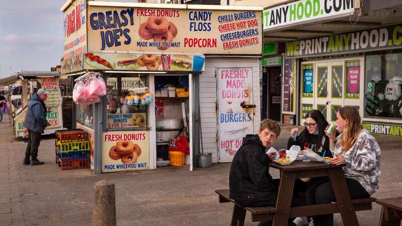 Greasy Joes burger bar in Blackpool, which has been praised for having the UK