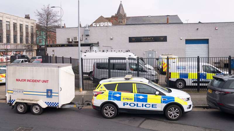 Police outside the Hessle Road branch of Legacy Independent Funeral Directors in Hull after after reports of "concern for care of the deceased (Image: PA)