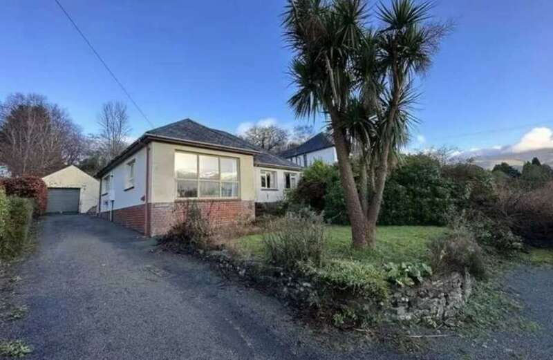 The house in North Wales is listed for sale for £285,000