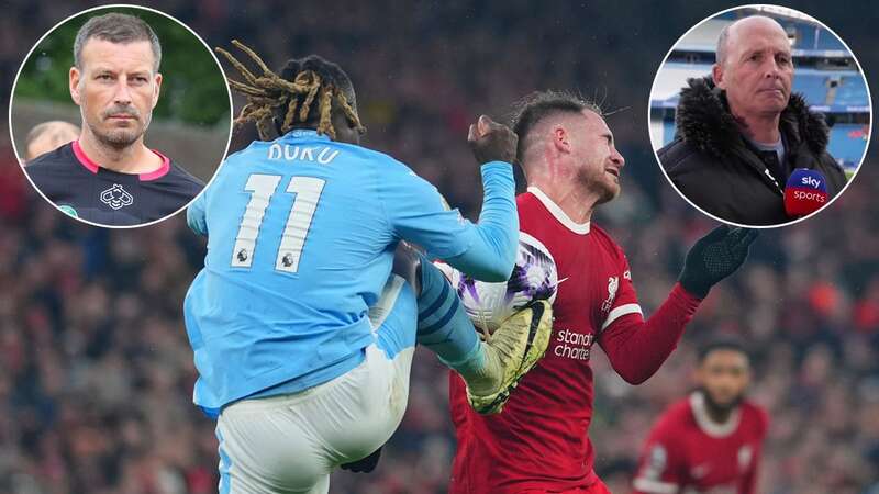 Liverpool thought they were deserving of a penalty for Jeremy Doku