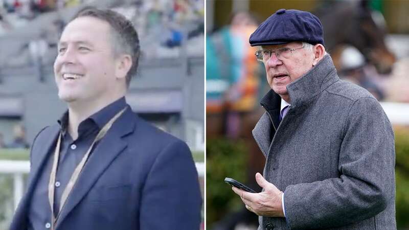 Michael Owen (pictured at Manor House Stables) has given his tip for the 2024 Cheltenham Gold Cup (Image: Mirror Racing)