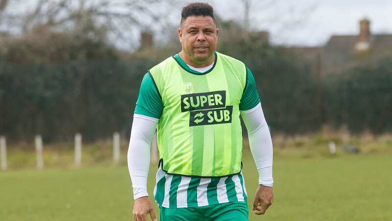 Struggling Sunday League football team surprised - by legendary striker, Ronaldo