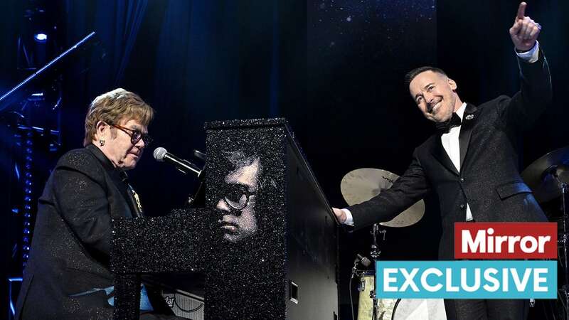 Elton John unveiled his shoes which cost a pretty penny