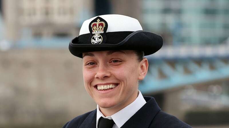 Jessica in her Royal Navy uniform (Image: Royal Navy)