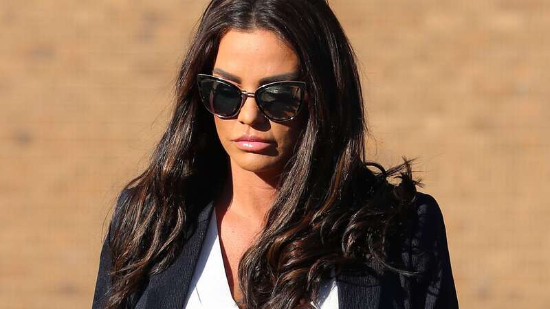 Katie Price has been fined £880 after being found guilty in her absence at Northampton Magistrates’ Court (Image: GC Images)