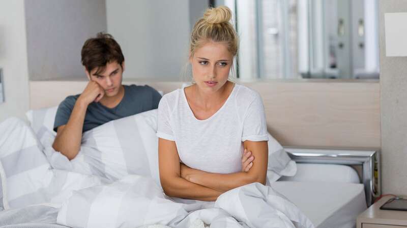 The woman is livid at her husband (stock photo) (Image: Getty Images/Onoky)