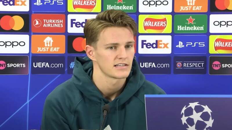 Martin Odegaard speaks after Arsenal