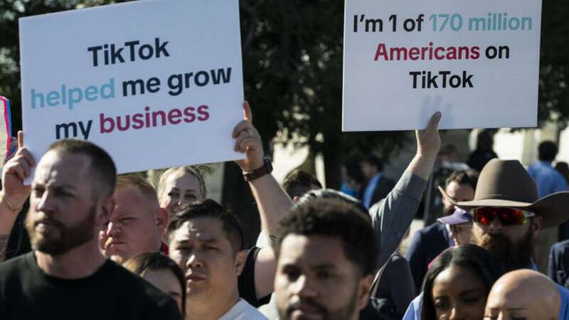 Americans face a TikTok ban if a bill passed by the House of Representatives is approved (Image: Bloomberg via Getty Images)