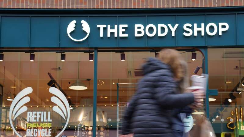 The number of companies going bust spiked last month including The Body Shop (Image: PA Wire/PA Images)