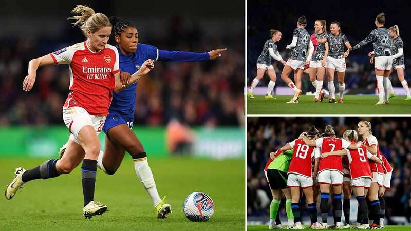 Chelsea hosted Arsenal at Stamford Bridge in a crucial Women