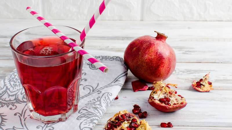 Health professionals say drinking pomegranate juice can bring huge benefits (Image: Getty Images/EyeEm)