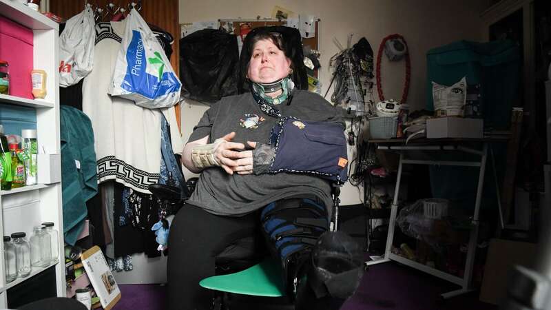 Michelle Phillips has been stuck upstairs for five years due to problems with her lift (Image: ABNM Photography)