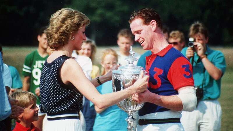 Princess Diana and James Hewitt (Image: Ron Dadswell/REX/Shutterstock)