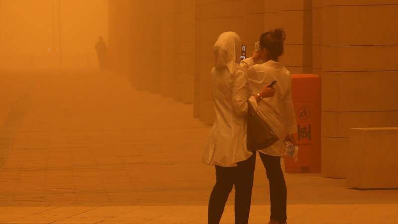 One Middle-Eastern city is considered to be all but unliveable during the summer (Image: AFP via Getty Images)