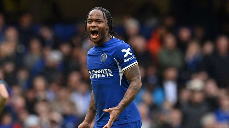 Raheem Sterling had a difficult afternoon in Chelsea