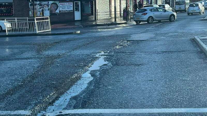 Glasgow City Council has been asked to mend a whopping 185 potholes on a two-mile stretch of Nitshill Road (Image: No credit)