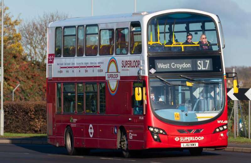 Transport for London’s new Superloop network circles the entire capital