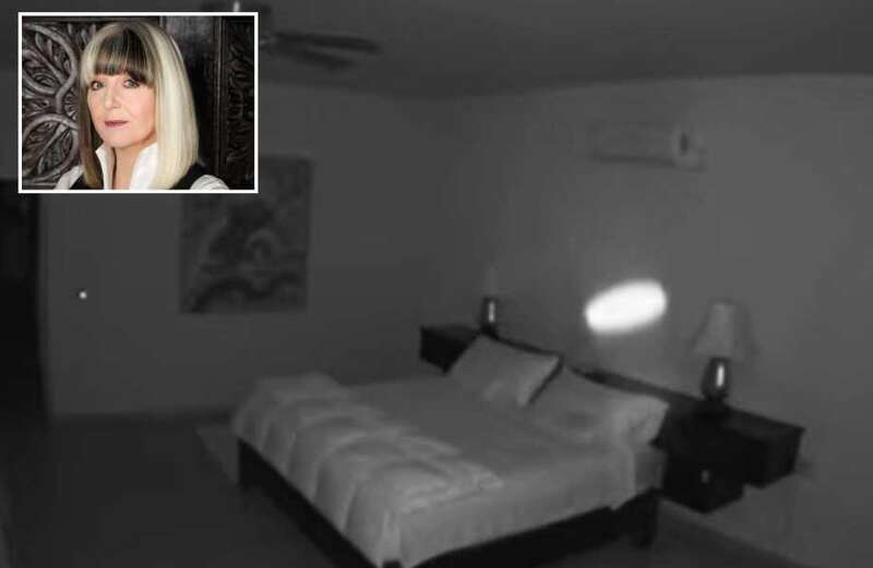 Wait until you see the paranormal activity caught on video above - and Yvette Fielding has an explanation for it