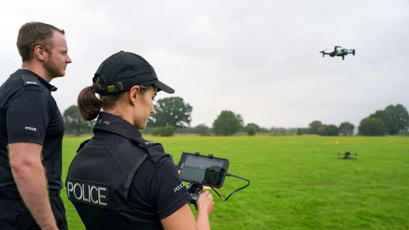 Police forces are trialling drones for crime-fighting (Image: PA)