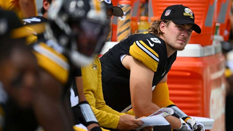 Kenny Pickett has sealed a trade away from the Pittsburgh Steelers (Image: Getty Images)