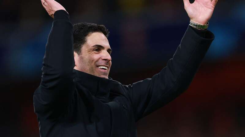 Mikel Arteta could be lifting the Premier League and the Champions League at the end of the season (Image: Getty Images)