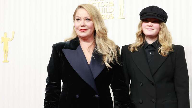 Christina Applegate with her daughter Sadie Grace LeNoble at the 29th Annual Screen Actors Guild Awards last year